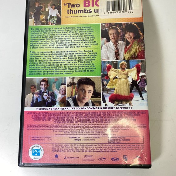 DVD Movie Hairspray the Musical John Travolta - Picture 2 of 3